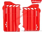 Protectores de radiador rojos para Honda CRF 250 R ('14-'15) - Polisport