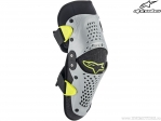 Protezione Ginocchio Enduro/Cross Giovanile (Bambini) SX-1 (Grigio/Giallo) - Alpinestars