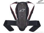 Protezione posteriore per moto da strada Nucleon KR-1 (nero/rosso) - Alpinestars