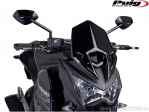 Puig Racing Windschild nackt schwarz - Kawasaki Z 800 A ('13-'16) / Z 800 B ABS ('13-'17) / Z 800 C E-Version ('13-'16) - Puig