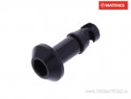 Quick release screw 19 mm black hex cap - JM