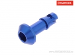 Quick release screw 19 mm blue hexagon head - JM