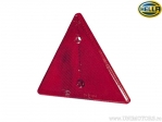 Réflecteur (oeil de chat) triangle 156 x 136 mm rouge - Hella