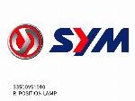 R. LAMPA POZYCYJNA - 33500VS1010 - SYM