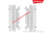 Radiator Guards White Suzuki RM 125 ('01-'12) / RM 250 ('96-'06) / DR-Z 400 ('00-'07) / DR-Z 400 S / DR-Z 400 SM - Polisport