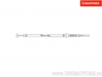 Rear brake cable - Piaggio Liberty 125 ('02) / Vespa ET4 125 LEADER ('00-'05) / S 125 2V ie /College ('10-'14) - JM