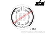 Rear brake pads - 120x22mm SBS 2102 - (SBS)