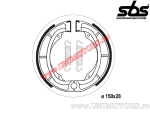 Rear brake pads - 150x28mm SBS 2016 - (SBS)