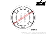 Rear brake pads - 180x40mm SBS 2063 - (SBS)