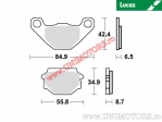 Rear brake pads - MCB628 organic - Lucas TRW