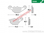 Rear brake pads - MCB772RSI sintered RSI - Lucas TRW