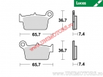 Rear brake pads - MCB820 organic - Lucas TRW