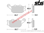 Rear brake pads - SBS 158HF (ceramic) - (SBS)