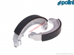 Rear brake shoes (125x20mm / without springs) - Polini