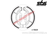 Rear brake shoes - 130x25mm SBS 2082 - (SBS)