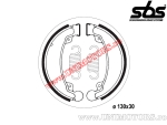 Rear brake shoes - 130x30mm SBS 2069 - (SBS)