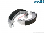 Rear brake shoes (150x24mm / without springs) - 1760128.S - Polini