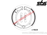 Rear brake shoes - 160x30mm SBS 2066 - (SBS)