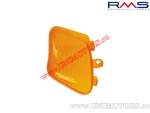 Rear left orange turn signal glass - MBK Booster NG / Track / Rocket / Yamaha BWS NG / BWS Bump / Spy - 50cc 2T - (RMS)