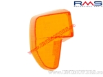 Rear Left Orange Turn Signal Glass - MBK Booster / Spirit / Naked / Yamaha BWS / BWS Naked - 50cc 2T - (RMS)