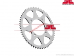 Rear sprocket Beta RE 125 / RR 125 AC Enduro / RR 125 LC Enduro / RR 125 AC Motard / RR 125 LC Motard - JTR 1140 - JT