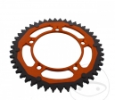 Rear Sprocket Dual ZF - 46 teeth (pitch 420) - Husqvarna TC 65 ('17-'20) / KTM SX 60 ('88-'00) / SX 65 - ('88-'22) - JM