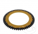 Rear Sprocket Dual ZF - 57 teeth (pitch 428) - Yamaha DT 125 R - RE - RE MX Everts - RH - RN 80 Km/h - X / WR 125 R - X - JM