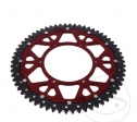 Rear Sprocket Dual ZF - 62 teeth (pitch 420) - Derbi Senda 50 SM DRD Evo HYP - Racing - X-Treme / Motorhispania RX 50 R - JM