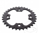 Rear Sprocket Esjot Black - 34 teeth (520 pitch) - Adly/Herchee ATV 300 S Sport - U Utility / Canyon 280 U - 320 22 Inch - JM