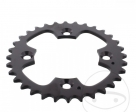 Rear sprocket Esjot black - 38 teeth (pitch 520) - Adly/Herchee ATV 300 S Sport - U Utility / Canyon 280 U - 320 22 inches - JM