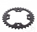 Rear sprocket Esjot black - 44 teeth (pitch 520) - Adly/Herchee Crossroad 300 - Sentinel / Hurricane 280 - 300 XS - 320 - JM