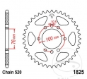 Rear sprocket JTR1825.46 (pitch 520) - Suzuki GN 400 L cast wheel / GN 400 spoke wheel / GN 400 TD spoke wheel / GSX-R 1100 - JM