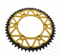 Rear Sprocket JTX808.49 GLD (520 pitch) - Suzuki DR 350 - SE / DR-Z 400 - E - S - SM - SMU / RM 125 - 250 / RMX 250 - 450 Z - JM