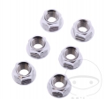 Rear Sprocket Nut Set 6 pcs 8 x 1.25 mm JMP - Husqvarna Supermoto 701 / Svartpilen 401 / TC 125-250-449-450-510-570 - JM