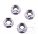 Rear sprocket nuts set 4 pcs 10 x 1.25 mm JMP - Yamaha YFM 700 / YFZ 450 / Daelim VC-VJ-VJF-VL-VS-VT-CA-CB 125 / CB 250 - JM