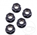 Rear sprocket nuts set 5 pcs 10 x 1.25 mm JMP - Ducati Streetfighter 848 / Honda CB 400-450 / CB-1 400 F / CBF 250 - JM