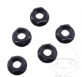 Rear sprocket nuts set 5 pieces 8 x 1.25 mm JMP - Cagiva Supercity 125 / Kawasaki KX 60 / SX 60-65 / MV Agusta Brutale 1078 - JM