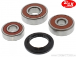 Rear Wheel Bearing and Oil Seal Kit - Honda AFS 110 CSF i Wave ('15-'16) / Honda ANF 125 Innova ('07-'12) - TourMax