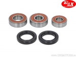 Rear Wheel Bearing and Oil Seal Kit - Honda XL 125 V Varadero 80 Km/h ('02-'05) - TourMax