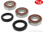 Rear Wheel Bearings and Oil Seals Kit - Honda CR 125 R ('90-'99) / Honda CR 500 R ('92-'01) - TourMax