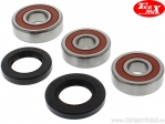 Rear Wheel Bearings and Seals Kit - Honda CB 500 F ('14) / CB 500 FA ABS ('14) / CBR 500 RA ABS ('13-'16) - TourMax