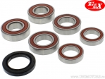 Rear Wheel Bearings and Seals Kit - Honda VT 1300 CX ('10-'16) / VT 1300 CXA ABS ('10-'15) - TourMax