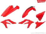 Red plastic set - Beta Xtrainer 250 2T Oilmix ('17-'19) / Beta Xtrainer 300 2T ('15-'17) - Polisport