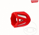 Red Polisport 340 - 400 mm Exhaust Pipe Guard