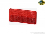 Reflector (kattenoog) rechthoekig 70 x 31,5 x 5 mm rood - Hella