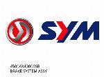 REMSYSTEEM ASSY - 4500AX43000SB - SYM