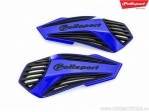 Replacement plastic set blue black hand guards MX Air - Polisport