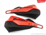 Replacement plastic set in red and black color for hand guards Trail Blazer - Polisport