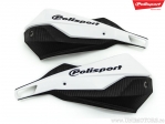 Replacement plastic set in white and black color for hand guards Trail Blazer - Polisport