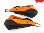 Replacement plastic set orange black hand guards Trail Blazer - Polisport